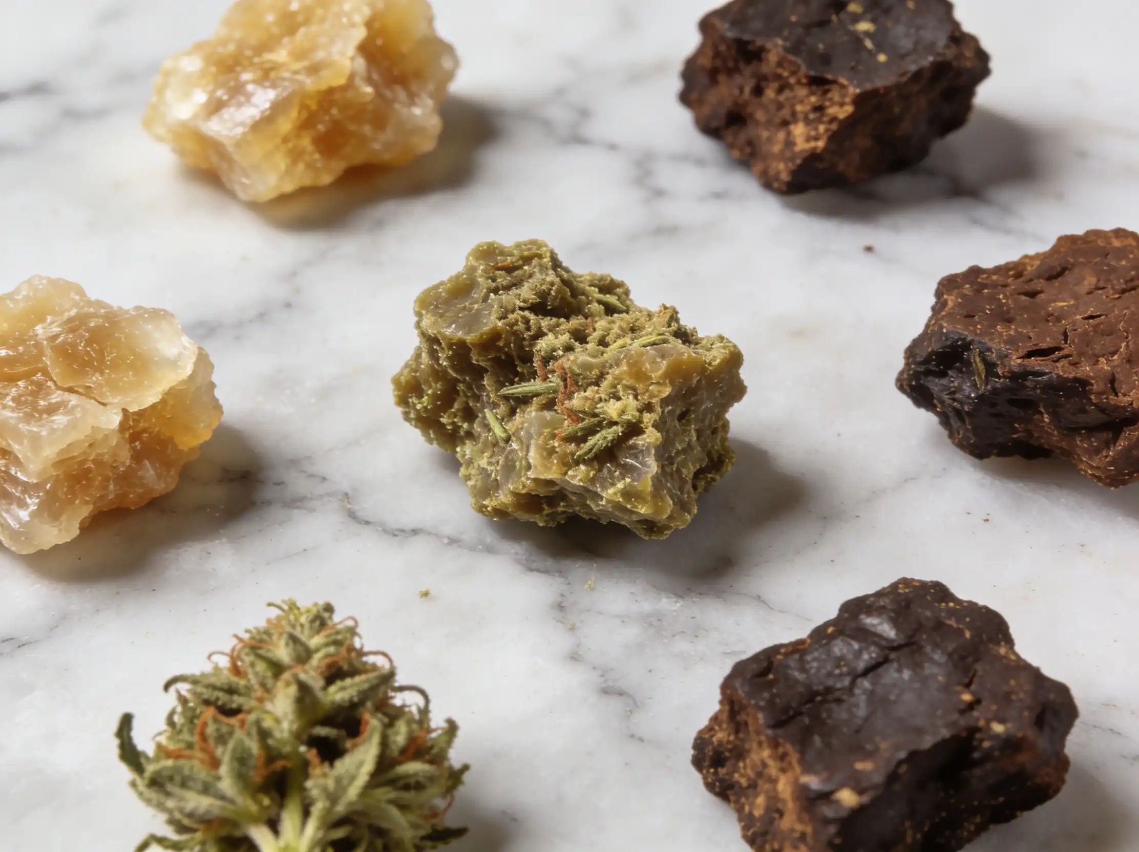 Résines de CBD